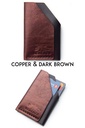 Cardholder Amsterdam copper & brown