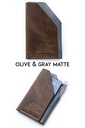 Cardholder Amsterdam chocolate & grey