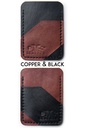 Cardholder Valletta copper & black