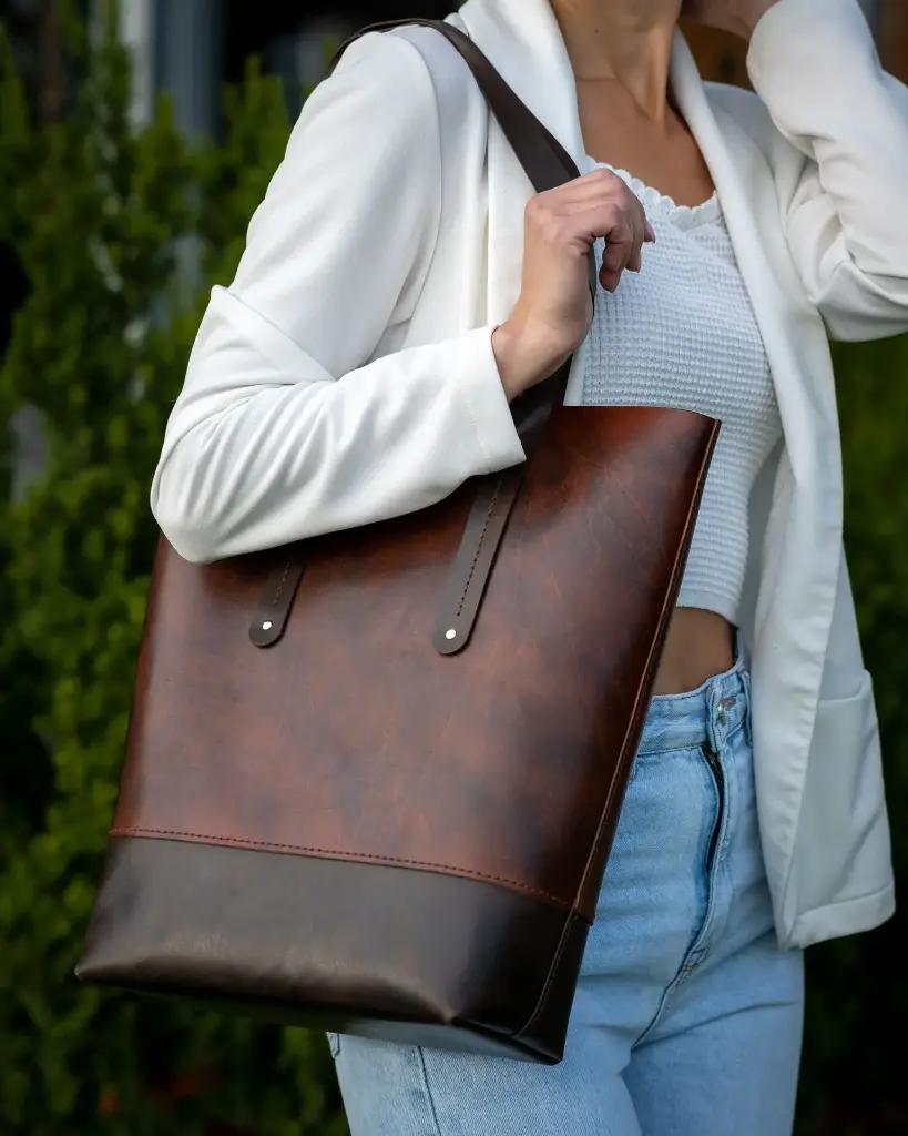 Шопер cognac vintage & chocolate