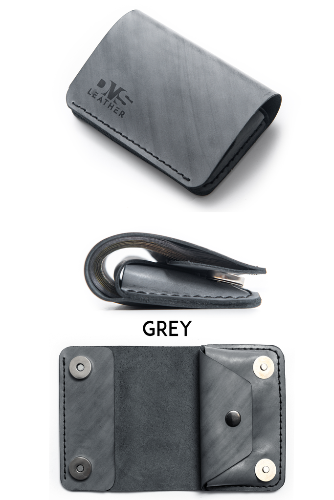 Bi fold wallet Paris grey