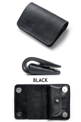 Bi fold wallet Paris black