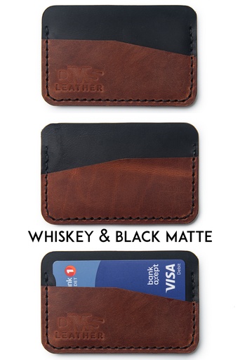 Cardholder Norway whiskey & black