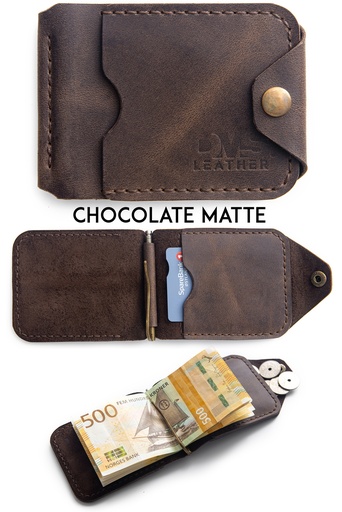 Money clip Berlin chocolate